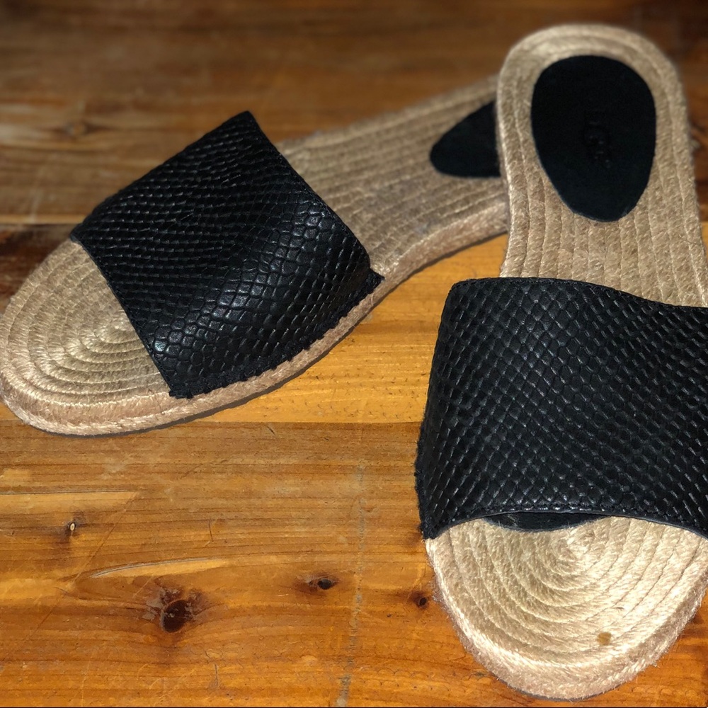UGG Espadrilles Slip On Sandals